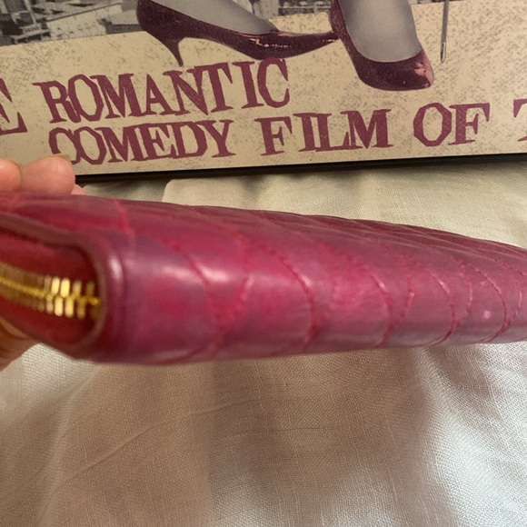 Miu Miu Long Pink leather wallet with bow lambskin - Picture 7 of 12